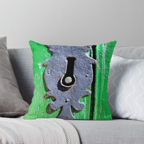 Item preview, Vibrant Green Door Antique Keyhole designed and sold by Clavivs.