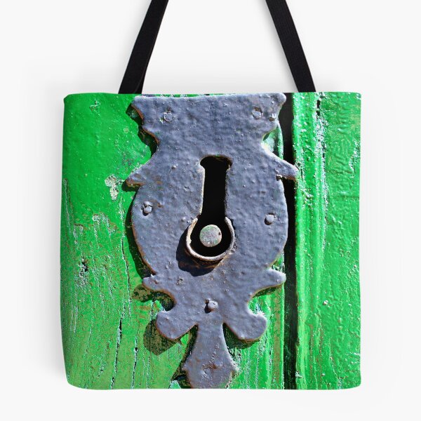 Item preview, Vibrant Green Door Antique Keyhole designed and sold by Clavivs.