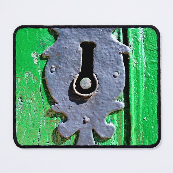 Item preview, Vibrant Green Door Antique Keyhole designed and sold by Clavivs.