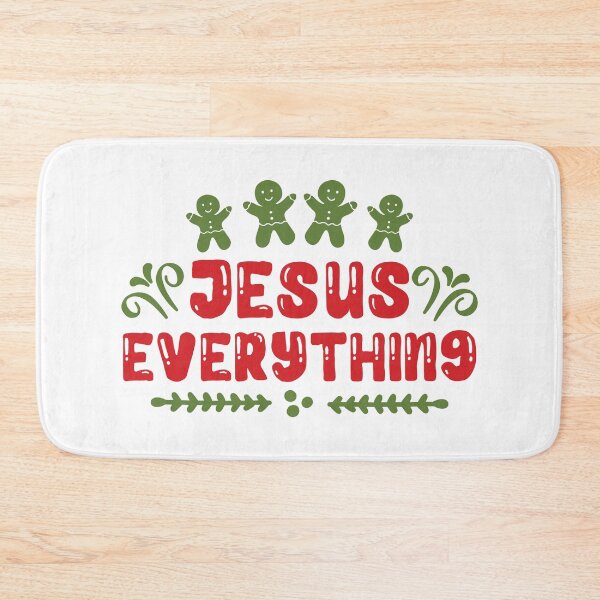 Item preview, Jesus Everything - Christian Faith Christmas Slogan designed and sold by FuzionRaptor.