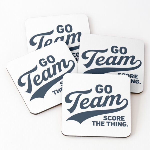 Item preview, Funny Go Team Score The Thing - Ironic Sportsball Fan Parody designed and sold by Mason-Pride.