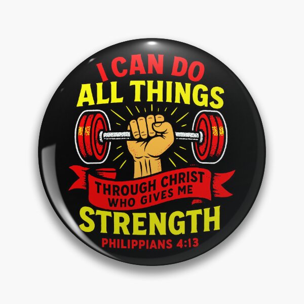 Item preview, Philippians 4:13 I can do all things through Christ who gives me strength designed and sold by plushism.