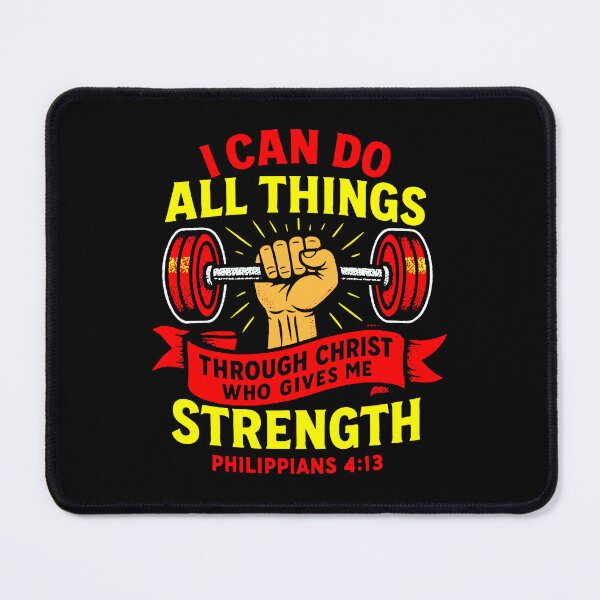 Item preview, Philippians 4:13 I can do all things through Christ who gives me strength designed and sold by plushism.