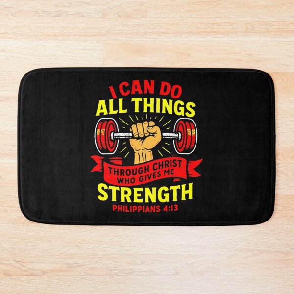 Item preview, Philippians 4:13 I can do all things through Christ who gives me strength designed and sold by plushism.