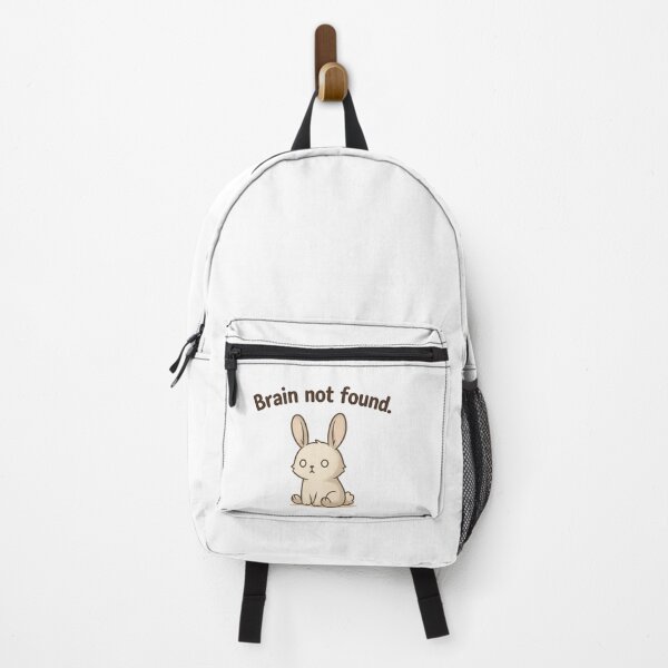 Item preview, Brain Not Found Funny Bunny designed and sold by TheSimpleTee007.