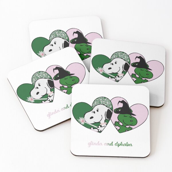 Item preview, Snoopy wicked gelphie Glinda and Elphaba designed and sold by delllsdesigns.