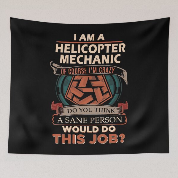 Item preview, Helicopter Mechanic designed and sold by ginawilliams39.