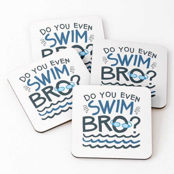 Item preview, Do You Even Swim Bro Funny Swimming Swimmer designed and sold by jaygo.