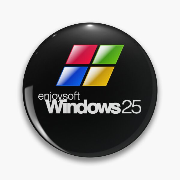 Item preview, Windows25 Logo (Classic) Dark designed and sold by  Enjoy Artwork .