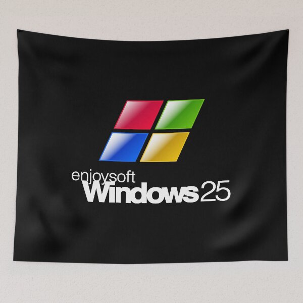 Item preview, Windows25 Logo (Classic) Dark designed and sold by  Enjoy Artwork .