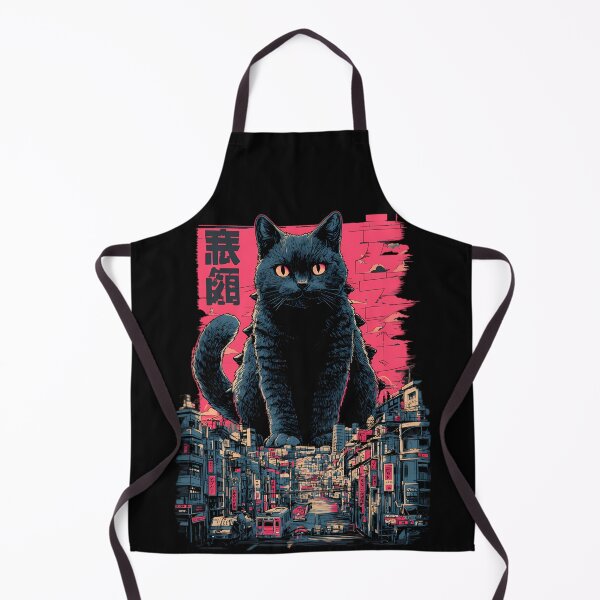 Item preview, Vintage Catzilla Cat Japanese III designed and sold by WolfmanProphecy.