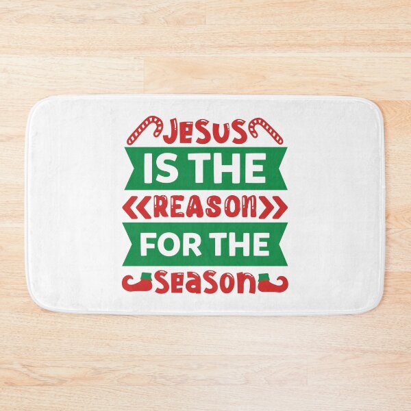 Item preview, Jesus Is The Reason For The Season - Religious Christmas Slogan designed and sold by FuzionRaptor.
