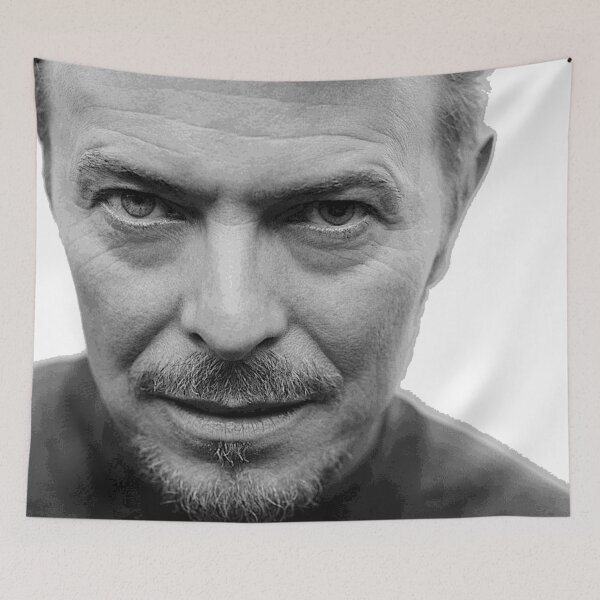 Item preview, Portrait of David Bowie - 1995 - Rest in Peace  designed and sold by YuckyCat.