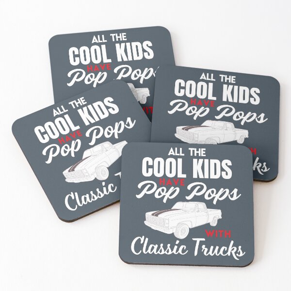 Artikelvorschau, Alle coolen Kids haben Pops mit klassischen Trucks | 1982 C-10 Square Body White Text entworfen und verkauft von Searching ideas.
