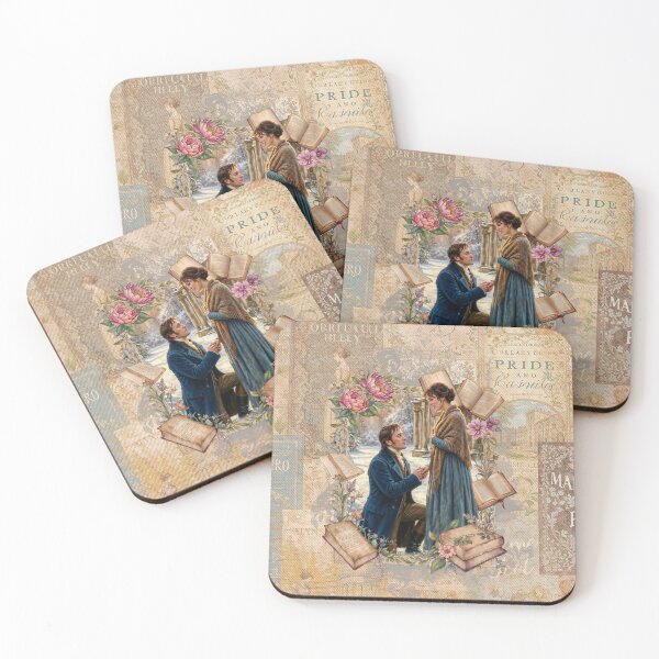 Item preview, Jane Austen: Elizabeth and Mr Darcy designed and sold by Vera-Adxer.