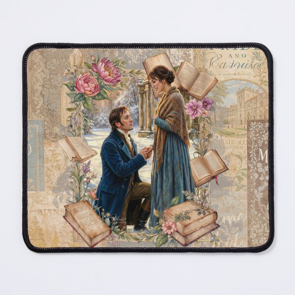 Item preview, Jane Austen: Elizabeth and Mr Darcy designed and sold by Vera-Adxer.