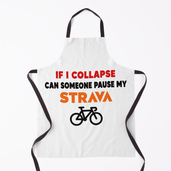 Item preview, If I Collapse Can Someone Pause My Strava - Funny Cycling & Running Quote | Strava Athlete Humor Gifts for Cyclists, Runners & Fitness Fans designed and sold by BMLprint ⭐⭐⭐⭐⭐.