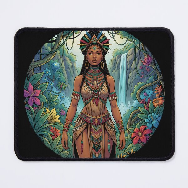 Item preview, beautiful woman from jungle tribe designed and sold by Nikoleta Vukovic.