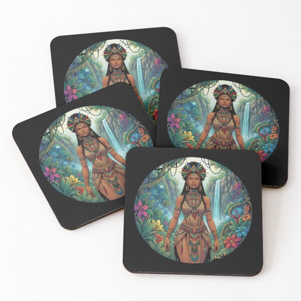 Item preview, beautiful woman from jungle tribe designed and sold by Nikoleta Vukovic.