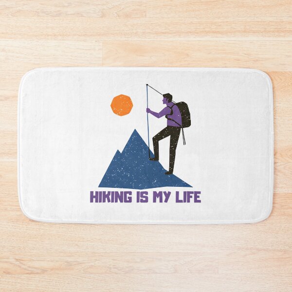 Item preview, Hiking Is My Life designed and sold by Modern Mood Prints.