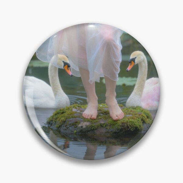 Item preview, Woman with graceful swans designed and sold by Lefteris Betsis.