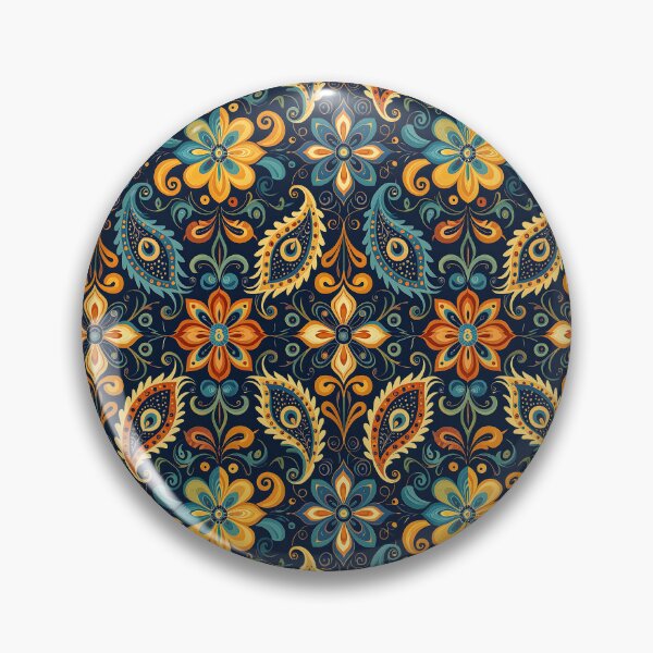 Item preview, Intricate Paisley Floral Pattern designed and sold by AnimalAirtistry.