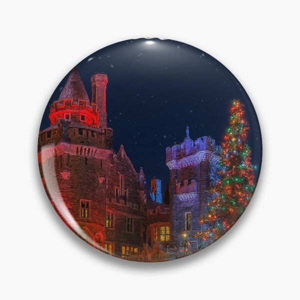 Item preview, Merry Christmas from Casa Loma Toronto designed and sold by GreatHall.