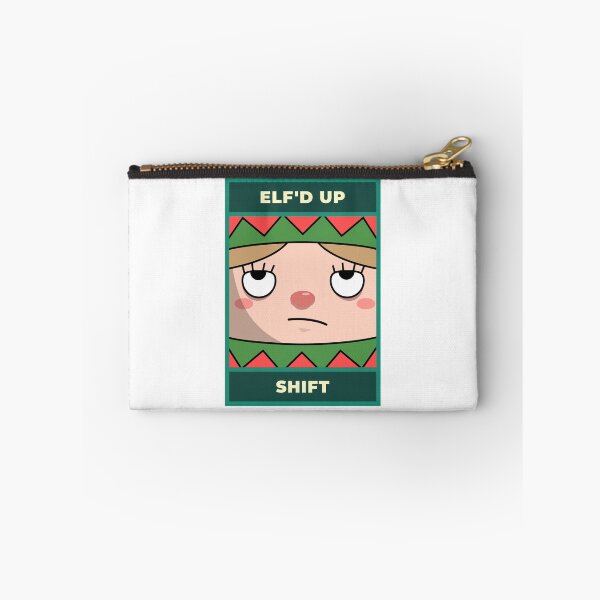 Item preview, Elf’d Up Shift – Funny Nurse Christmas Elf Face Design designed and sold by NANursing.