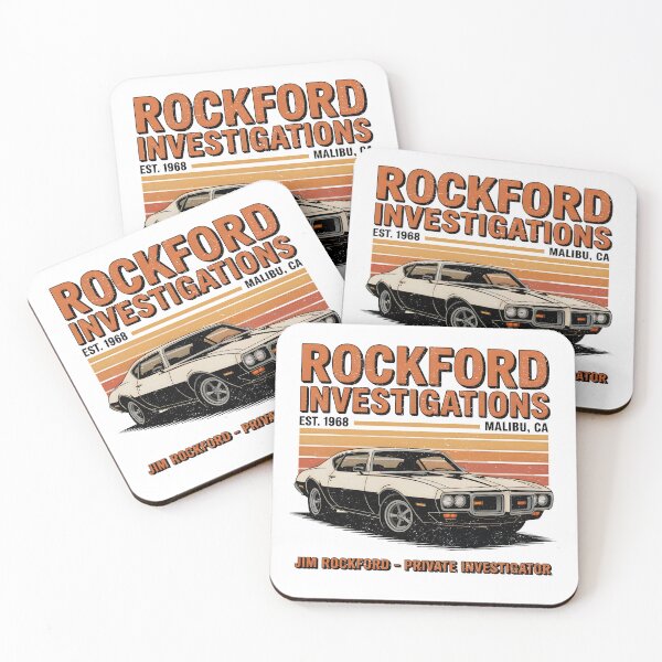 Item preview, Rockford Investigations - Classic TV Show Rockford Files Tee designed and sold by gotops12.