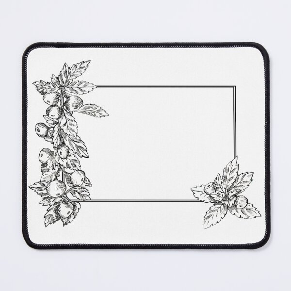 Item preview, Vintage Hand Drawn Botanical Rectangular Frame with Berries and Leaves. Elegant Ink Sketch Border Design for Logos, Stationery, and Invitations. designed and sold by SvitlanaSolo.