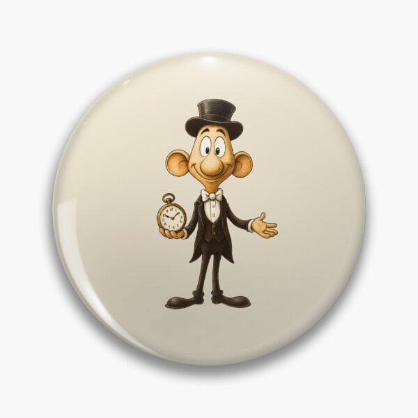Item preview, The Timekeeper Gent designed and sold by MYTHIC PEEL STICKERS.