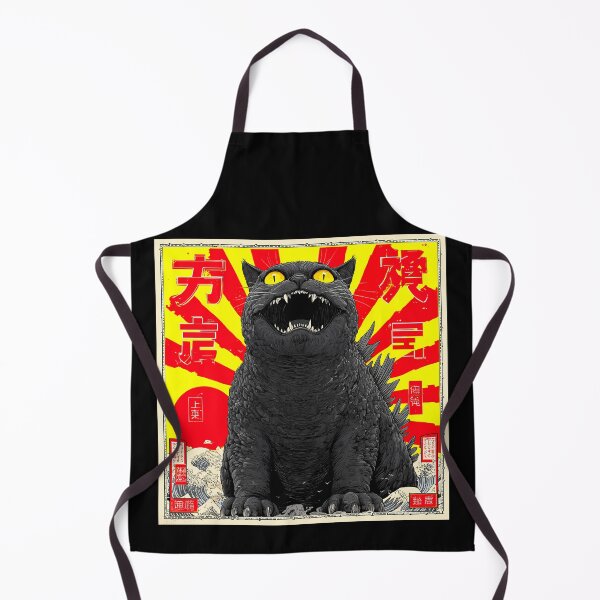Item preview, Vintage Catzilla Cat Japanese IV designed and sold by WolfmanProphecy.