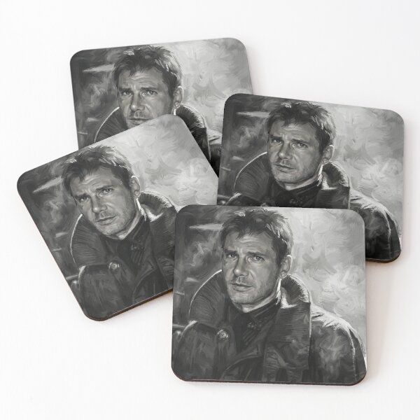 Item preview, Harrison Ford BW Poster designed and sold by realnerdtshirt.