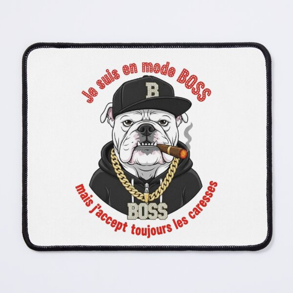 Item preview, BOSS Cool Bulldog with Cigar and Gold Chain designed and sold by CHRIST5000.