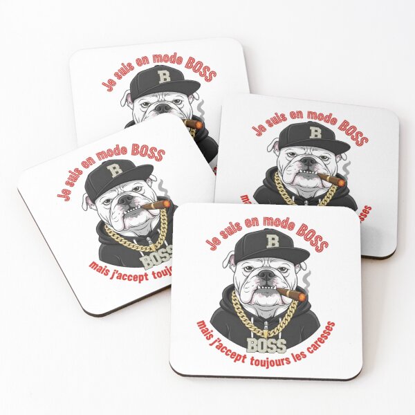 Item preview, BOSS Cool Bulldog with Cigar and Gold Chain designed and sold by CHRIST5000.