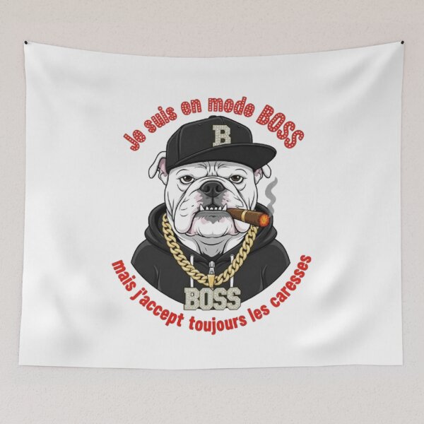 Item preview, BOSS Cool Bulldog with Cigar and Gold Chain designed and sold by CHRIST5000.