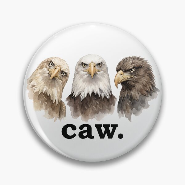 Item preview, Eagles Caw Funny Eagle Lover Funny Caw Gear designed and sold by DynamicDesign.