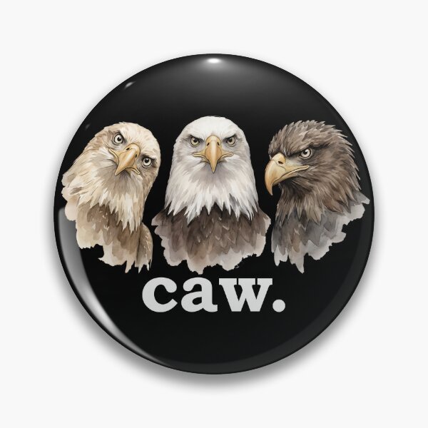 Item preview, Eagles Caw Funny Eagle Lover Funny Caw Gear designed and sold by DynamicDesign.