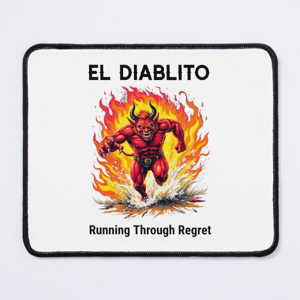 Item preview, El Diablito - Running Through Regret designed and sold by BajioAmigos.