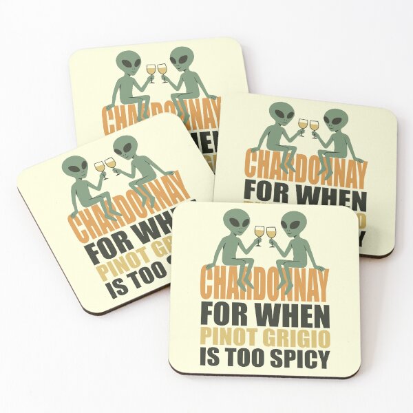 Item preview, Chardonnay, For When Pinot Grigio Is Too Spicy designed and sold by Ghost on Toast.