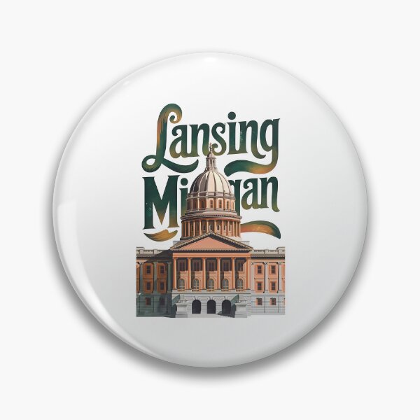 Item preview, Lansing, Michigan, Lansing Michigan designed and sold by MoMidoStore.