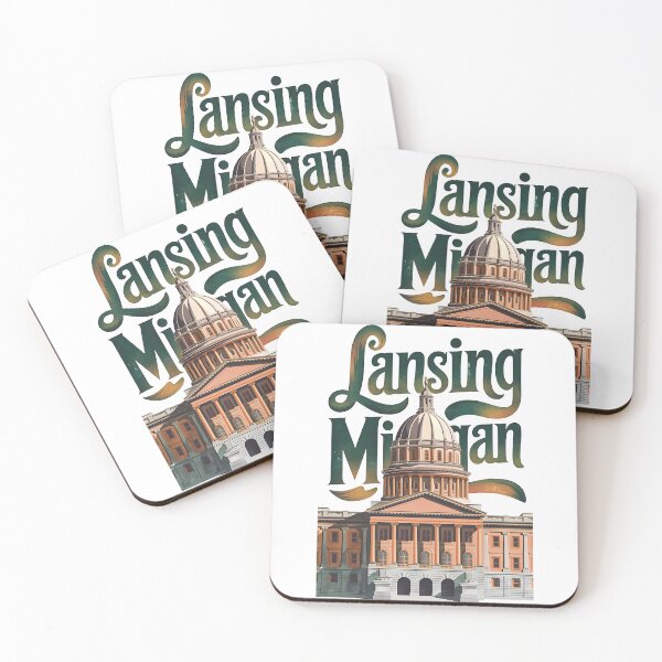 Item preview, Lansing, Michigan, Lansing Michigan designed and sold by MoMidoStore.
