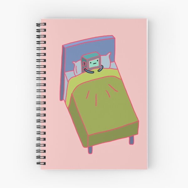 Item preview, cute robot in bed designed and sold by aaiimmee.