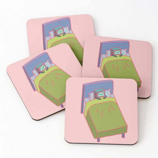Item preview, cute robot in bed designed and sold by aaiimmee.