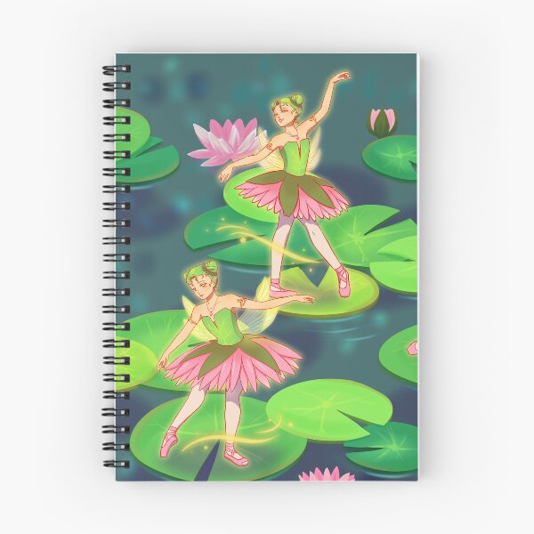 Item preview, Dancing Water Lily Fairies designed and sold by maidacervania.