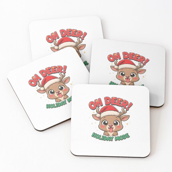Item preview, Oh Deer! Holiday Mode designed and sold by Dazzle-Sizzle.