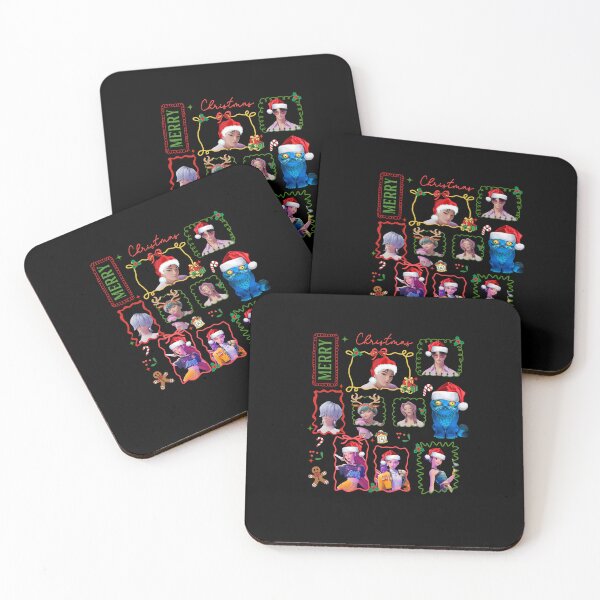 Item preview, Huntrix Merry Christmas 3D - Multi-Sticker Pack & Collage designed and sold by Polarisofficial.