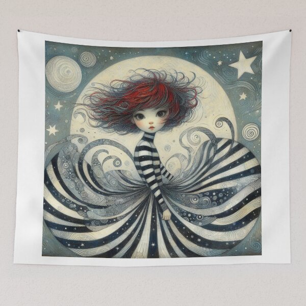 Item preview, Dance under the Cosmic Swirl designed and sold by Beyondnote-Art.