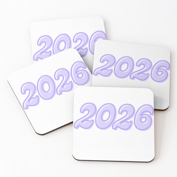 Item preview, 2026 Sticker – Cute Aesthetic New Year Design designed and sold by Luna-Art1.