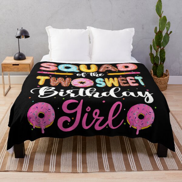 Item preview, Squad Of The Two Sweet Birthday Girl Donut 2Nd Birthday designed and sold by TysonLangosh.